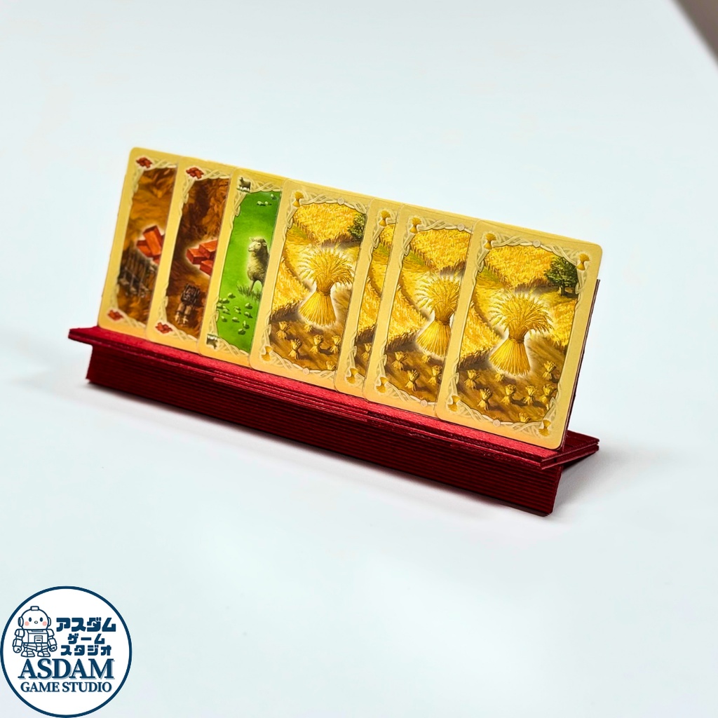 asdamカードスタンド【開拓者シリーズ】【4色セット】
