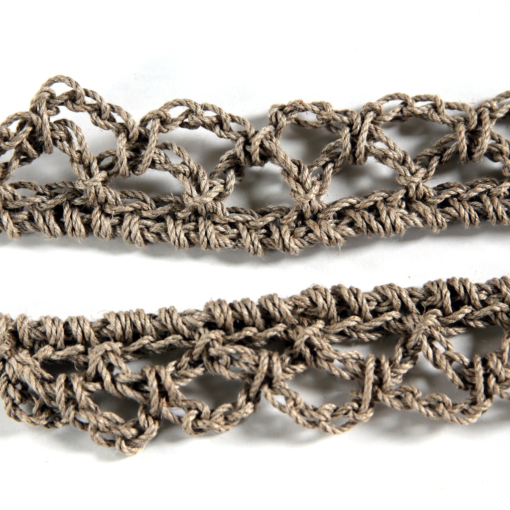 レース風麻紐ヘンプカメラストラップ