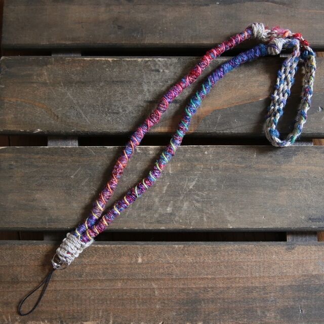 Crazy-colorネックストラップ