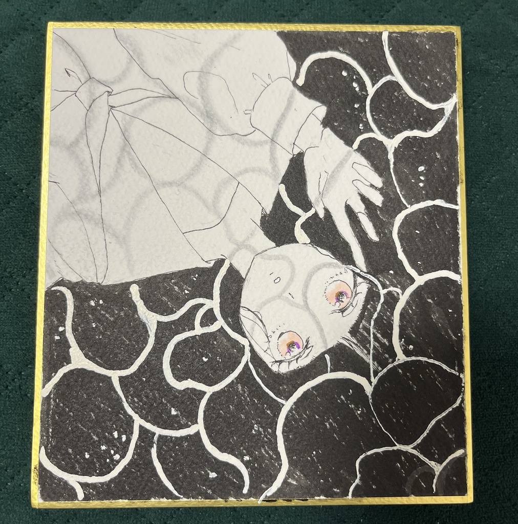 原画「夕立」