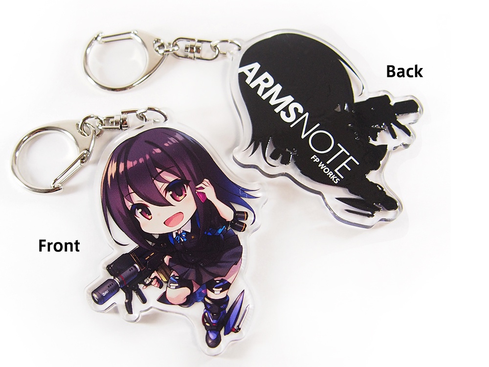 バイオニック・ジョシコウセイ アクリルキーホルダー