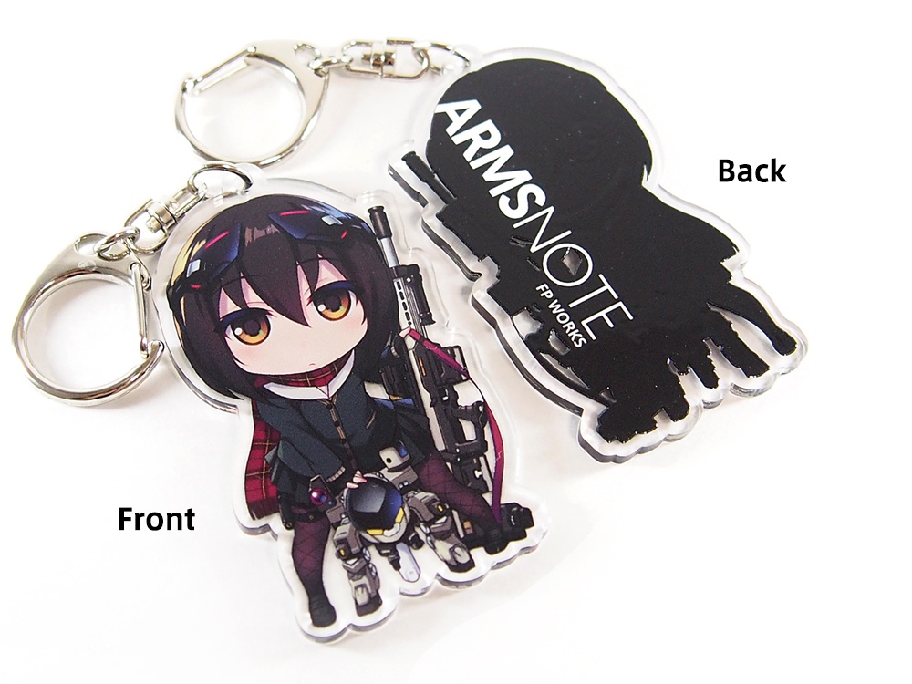 ロングレンジ・ジョシコウセイ アクリルキーホルダー