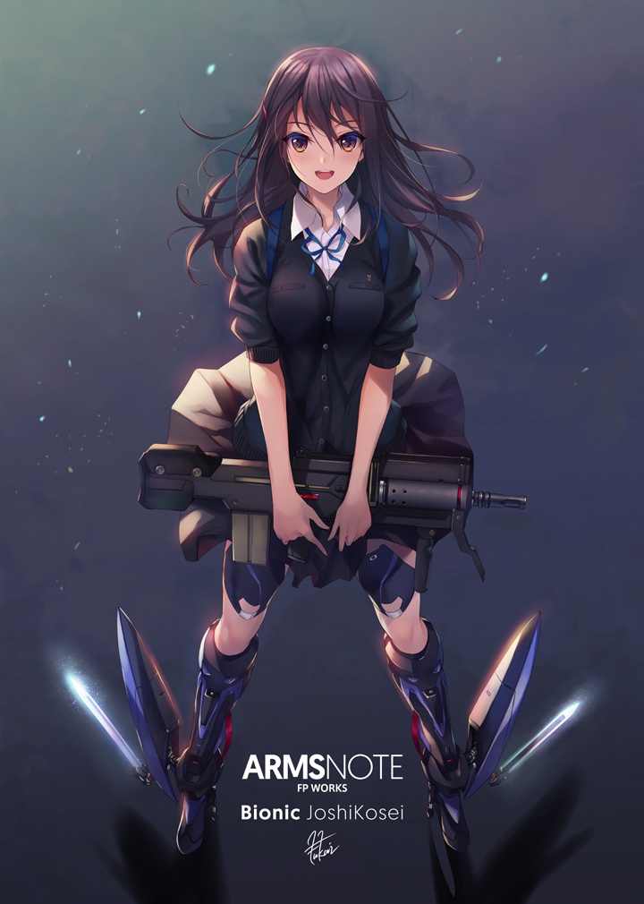 【ARMS NOTE】バイオニック・ジョシコウセイ タペストリー(B2サイズ)