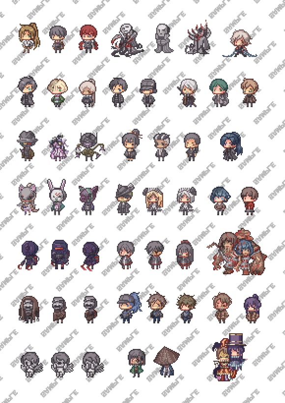 Library Of Ruina ドット絵クリアシール