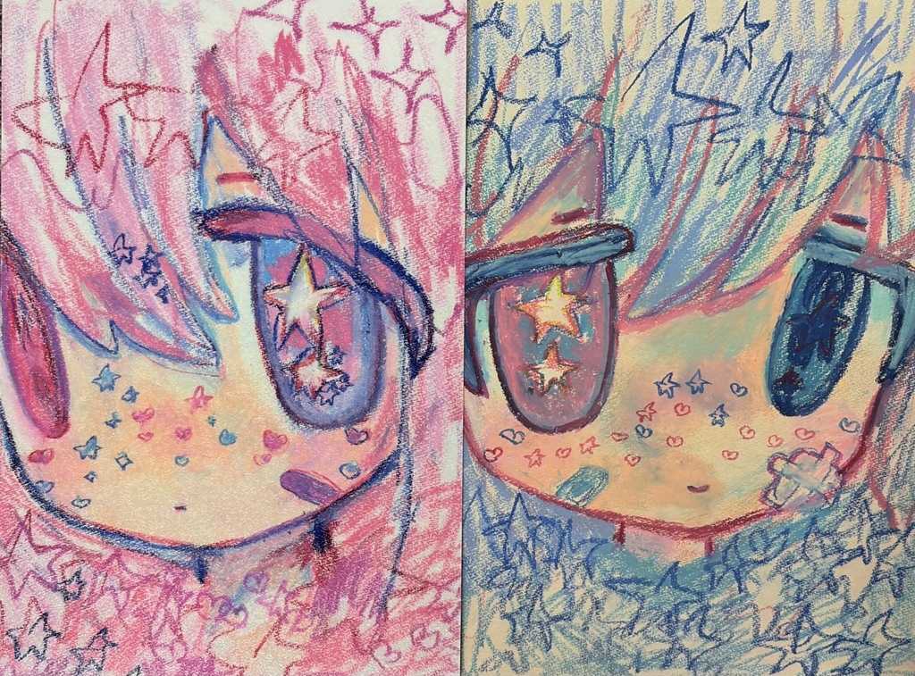 ポストカード🩷💙