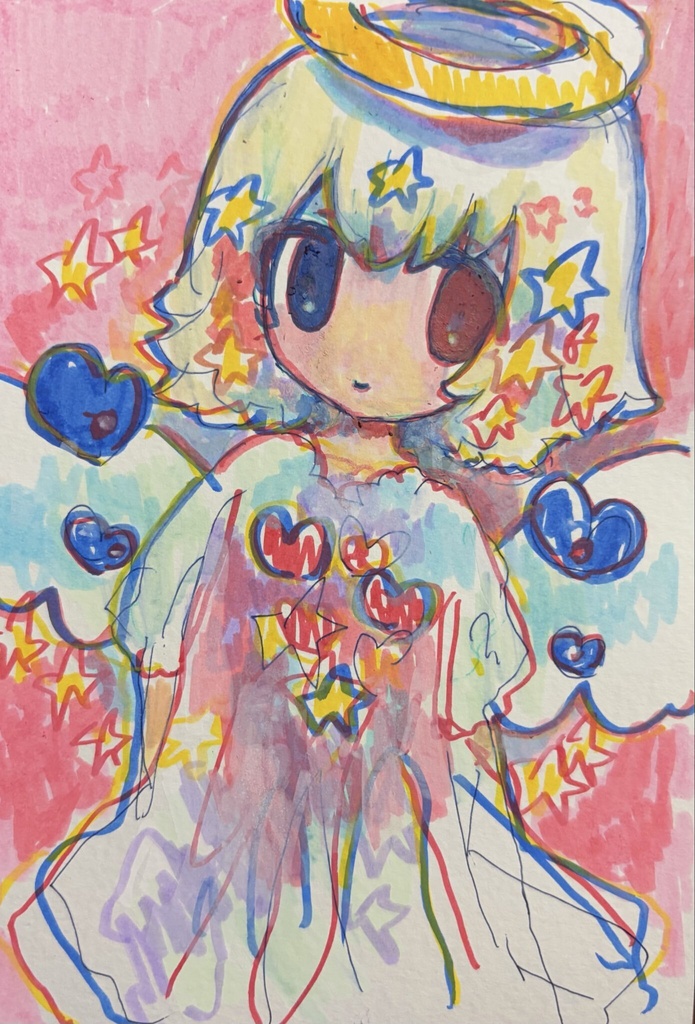 ⭐️💙⭐️/原画