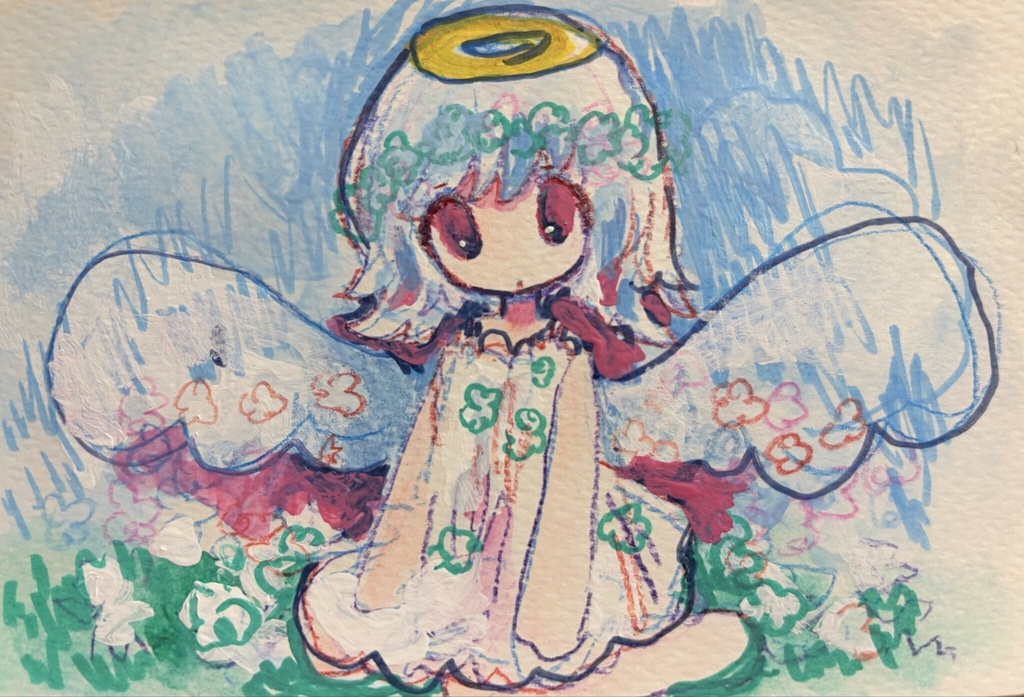 🪽🌱☁️/原画