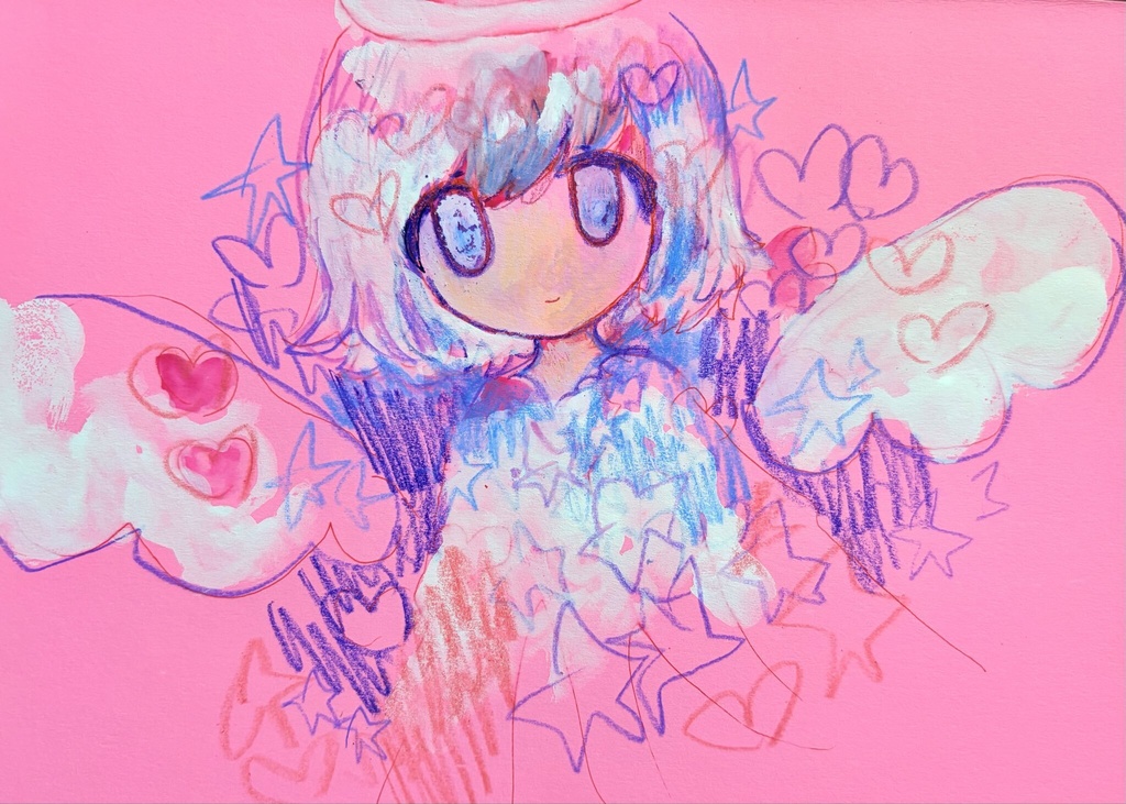 🪽🤍🌟/原画