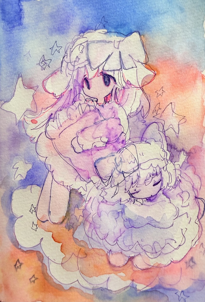 ☁️🌟💤/原画