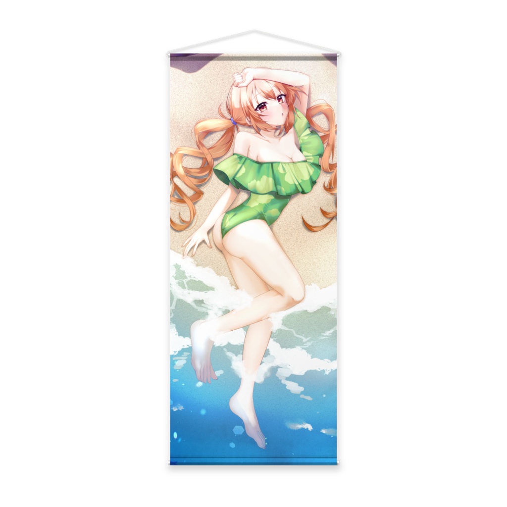 《2025夏》因幡めぐる 等身大タぺストリー