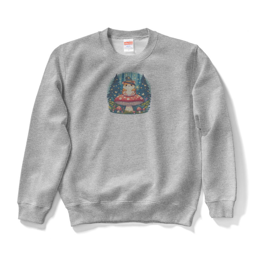 ハムスターのイラスト入りスウェット