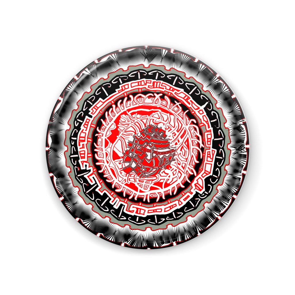 曼荼羅　缶ミラー　56mm