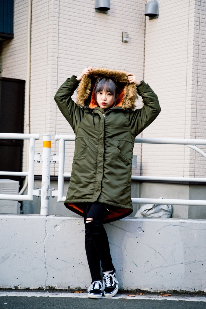 モッズコート もたつかないスタイルアップデザイン◎