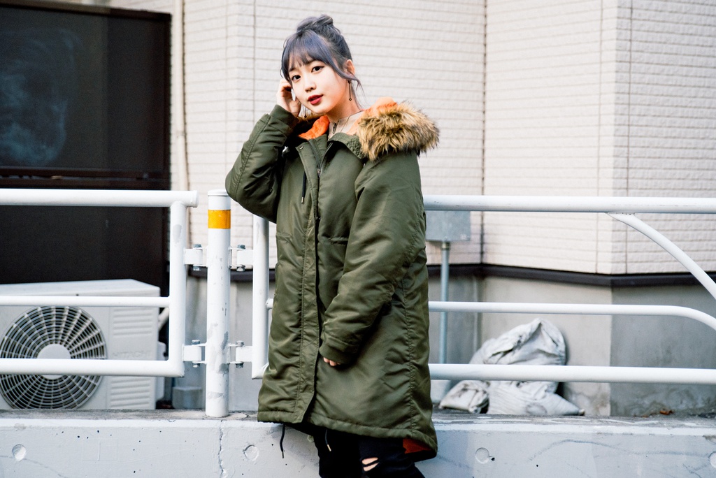 モッズコート もたつかないスタイルアップデザイン◎