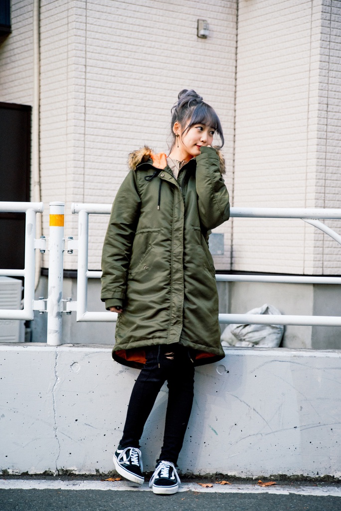 モッズコート もたつかないスタイルアップデザイン◎