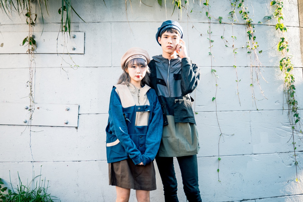 刺繍ロゴベレー帽 なめらかスウェード仕立て◎