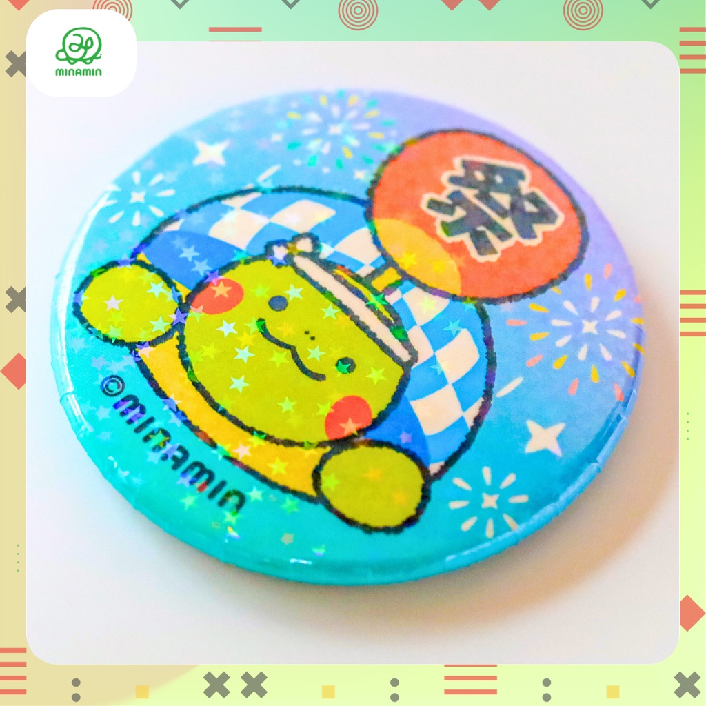 【コンプセット】ホログラム缶バッジ まんまるカメさん祭ver