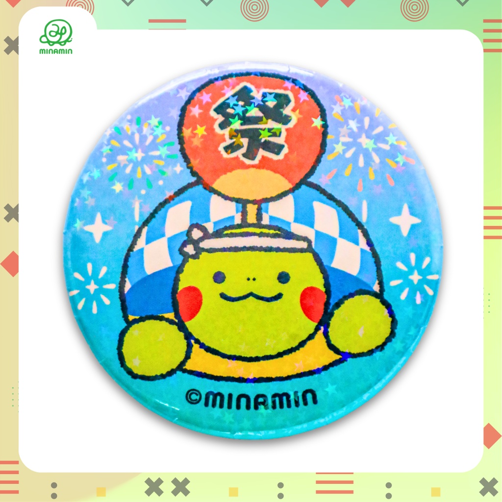 【コンプセット】ホログラム缶バッジ まんまるカメさん祭ver