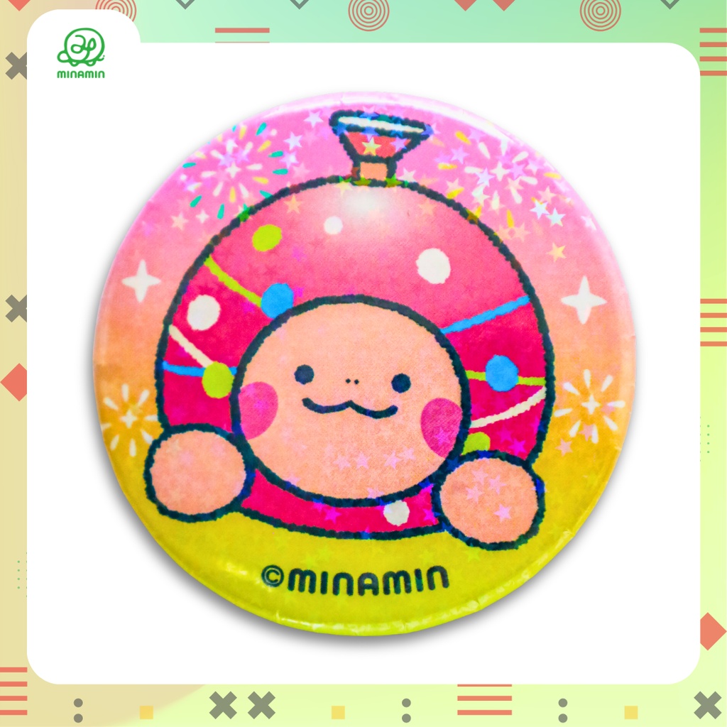 【コンプセット】ホログラム缶バッジ まんまるカメさん祭ver