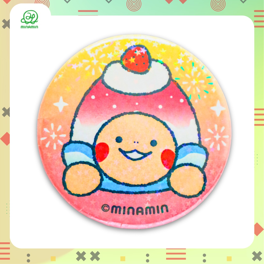 【コンプセット】ホログラム缶バッジ まんまるカメさん祭ver
