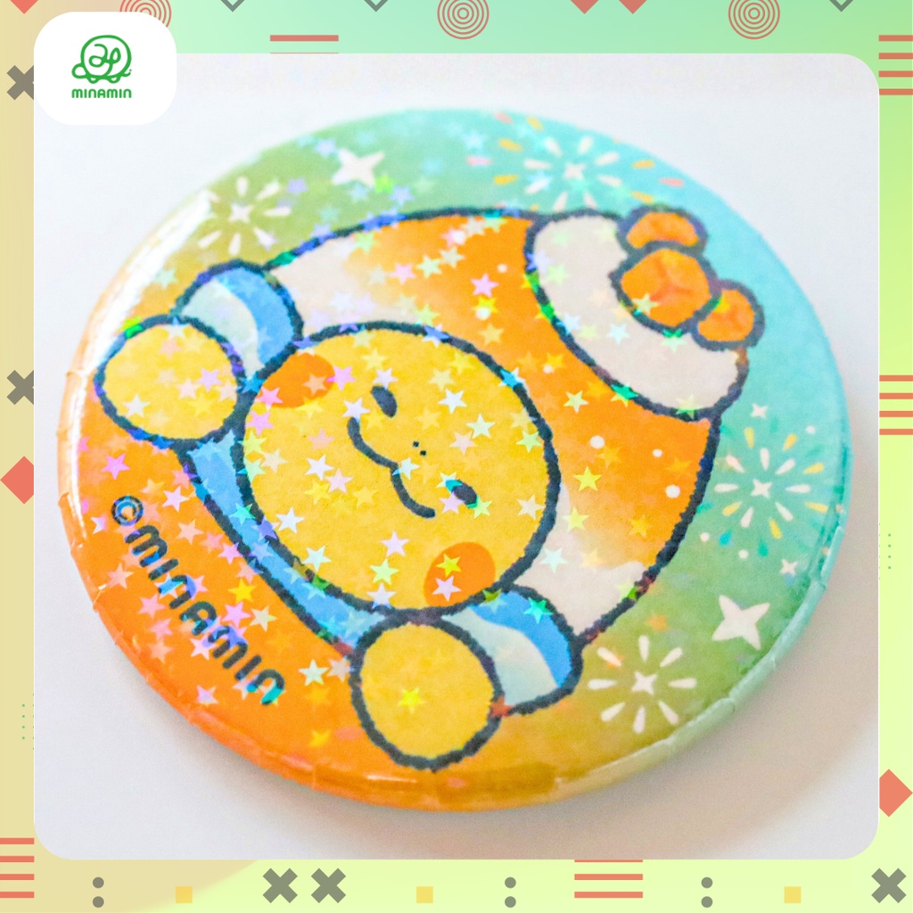 【コンプセット】ホログラム缶バッジ まんまるカメさん祭ver