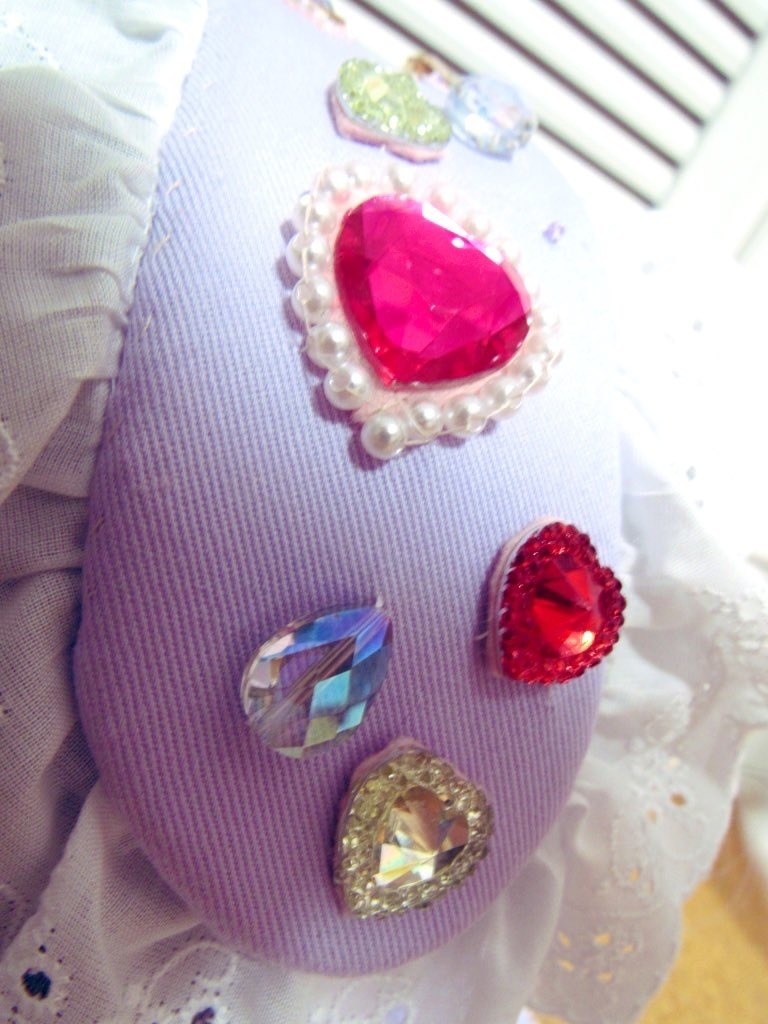 宝石箱のヘッドドレス