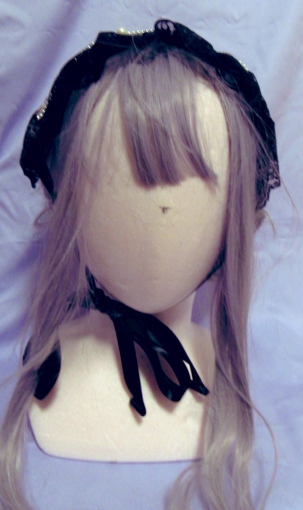 おしゃまな魔女のヘッドドレス