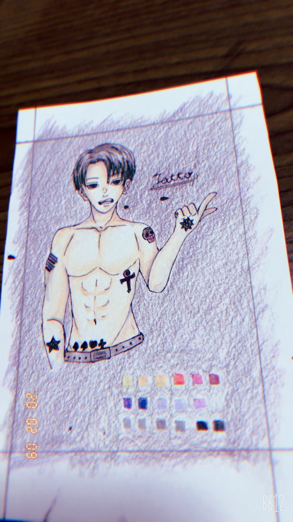 イラスト原画 アナログ