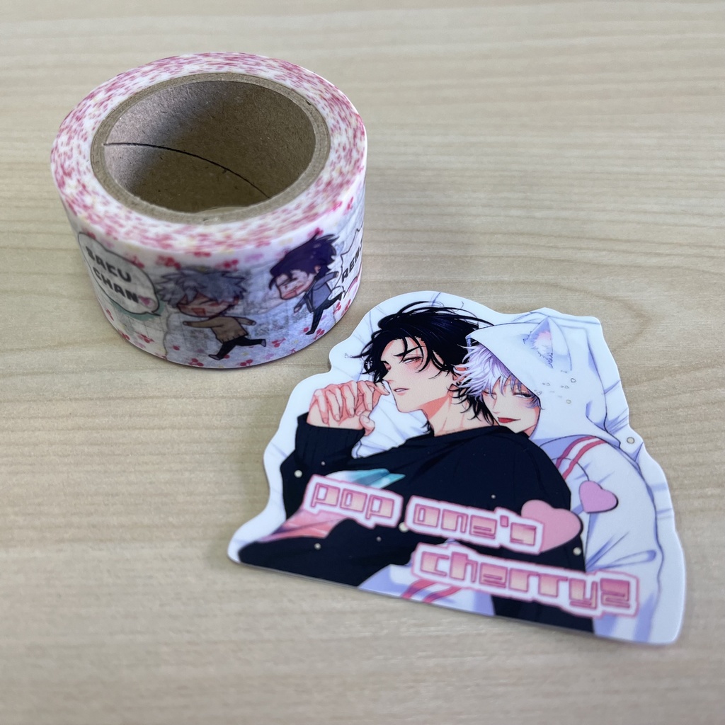 ※受注期間終了 「pop one's cherry 2」リアルサイン会お土産2点セット