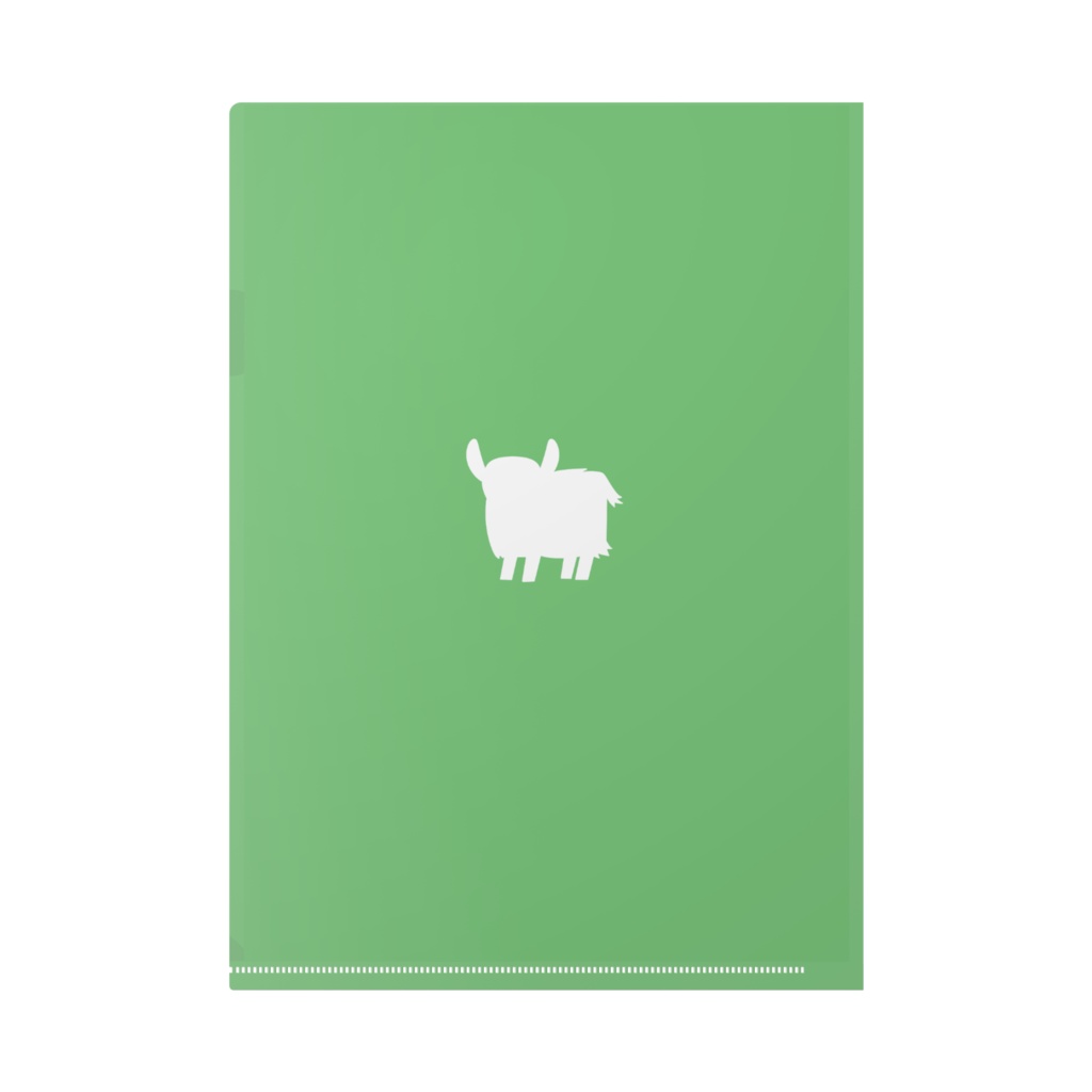 ヤギのクリアファイル(A4)