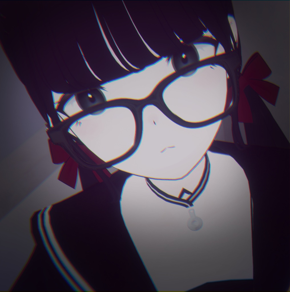 【無料テクスチャ】Lapwing対応　雰囲気テレビ風 eye texture