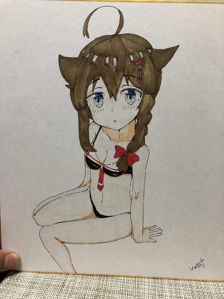 時雨ちゃん色紙
