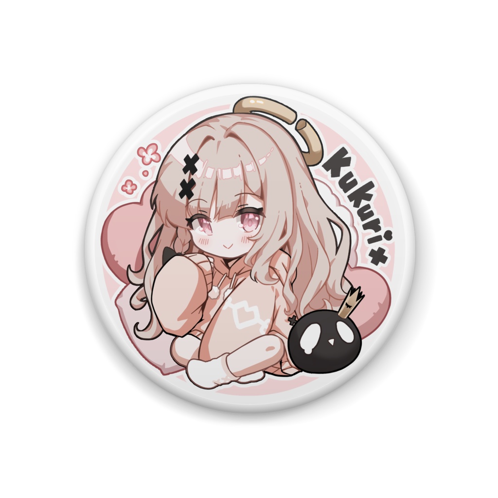 戸鎖くくり生誕祭2025缶バッジ【両耳好き好きゼロ距離耐久ＡＳＭＲ付12/24まで】