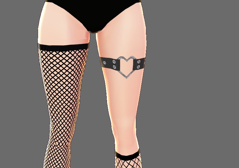 Fishnet Crop Top Plaid Skirt Pack