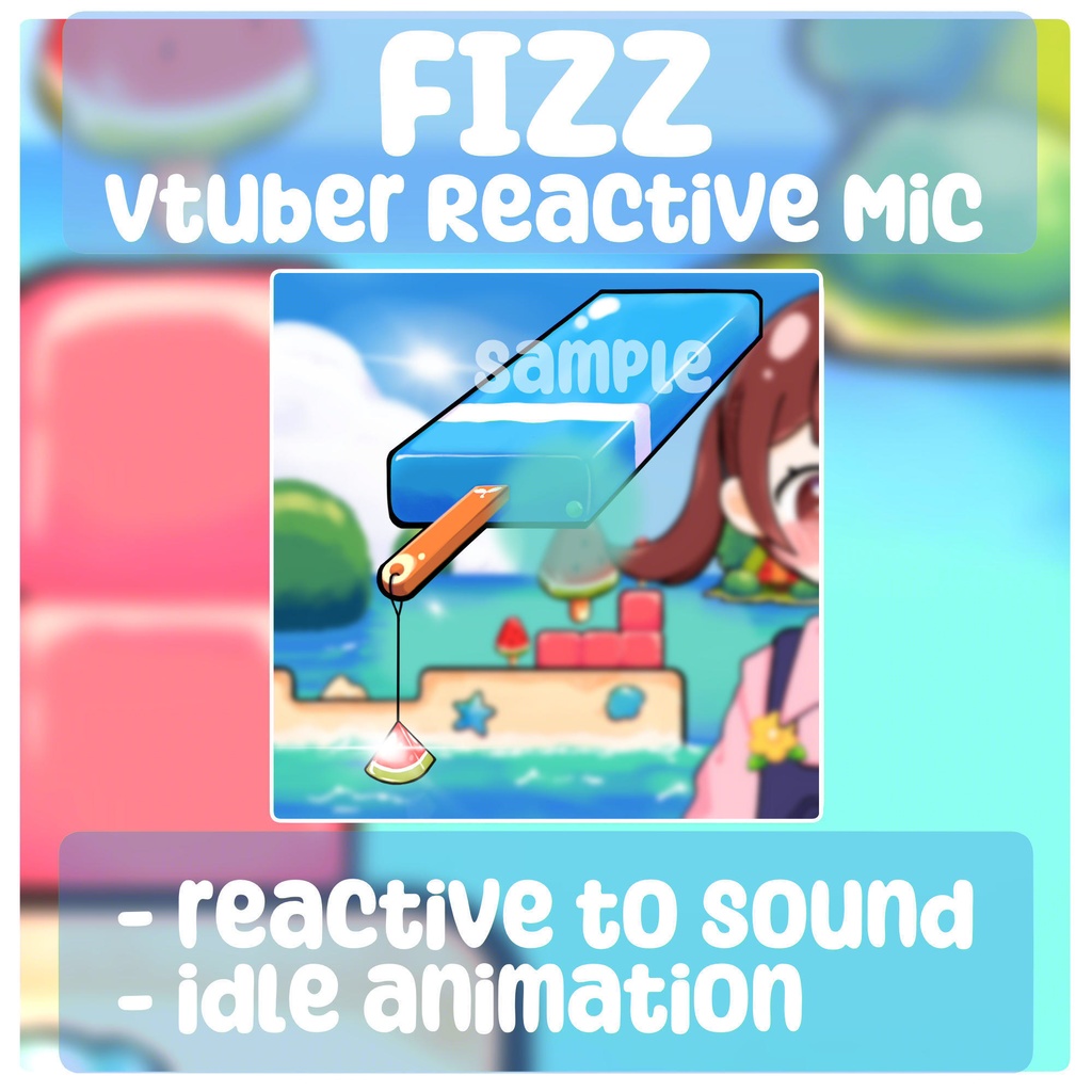 【声で光るVtuberマイク】Fizz フィズ