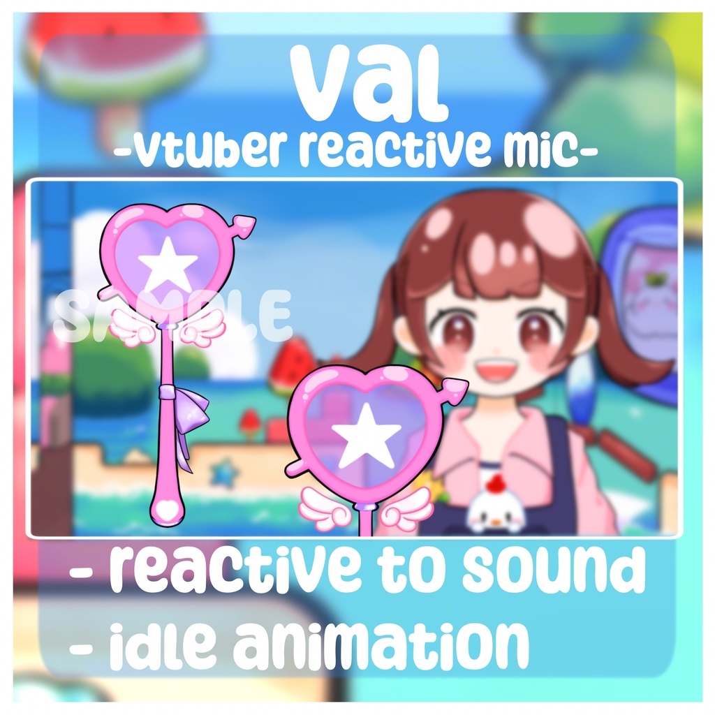【声で光るVtuberマイク】Val