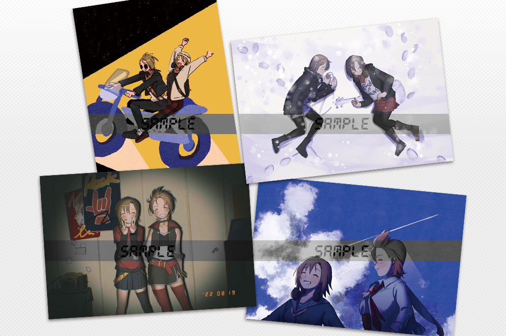 Rock the Beat ポストカードセット