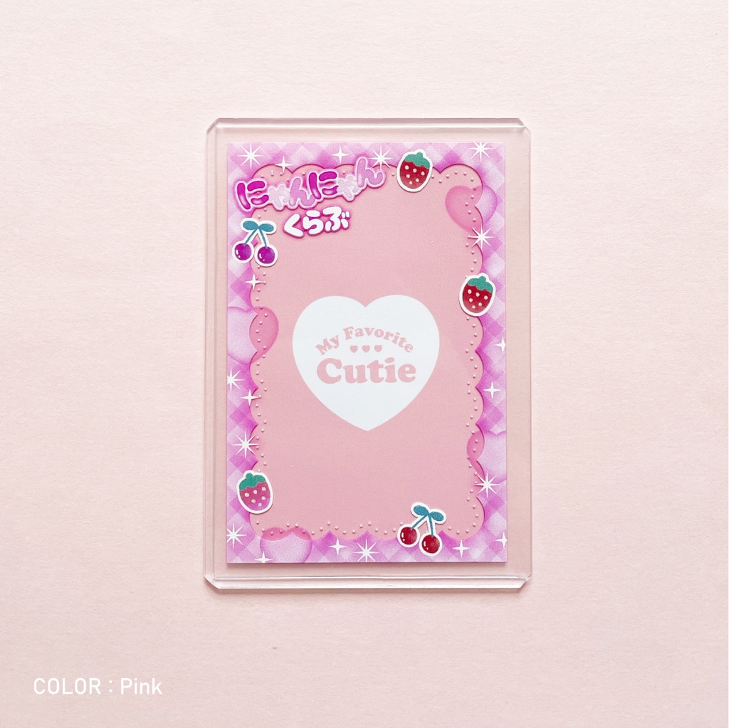 クリアカードケース