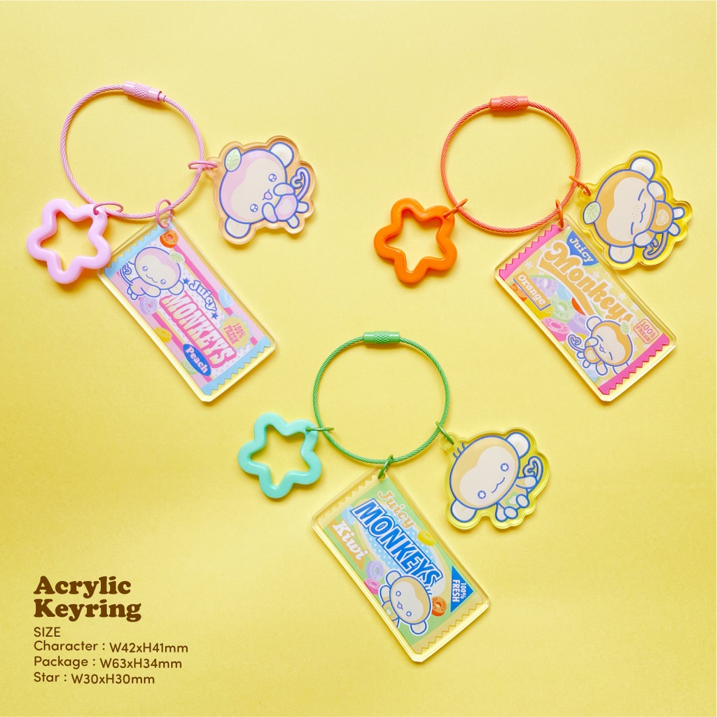【Juicy Market Vol.1】アクリルキーホルダーセット