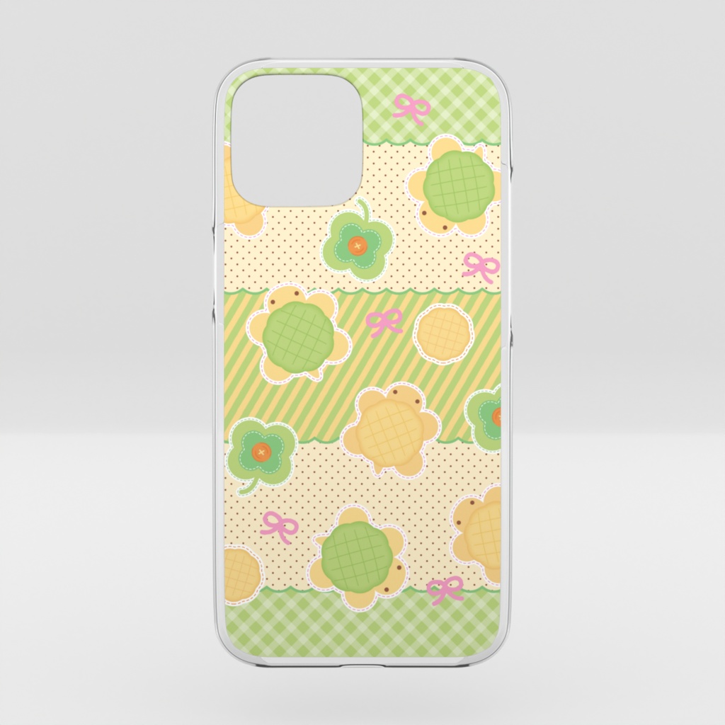 【メロンパン】クリアiPhoneケース