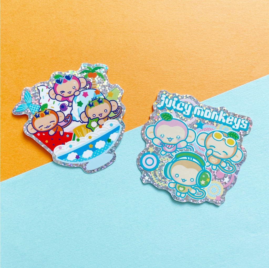 【Juicy Monkeys】キラキラシール