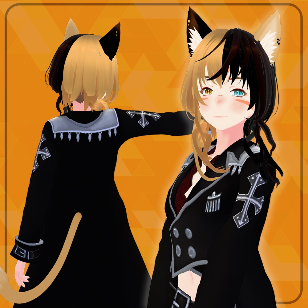 VROID | The Fox Hunter | Full Outfit | Custom Item + Textures