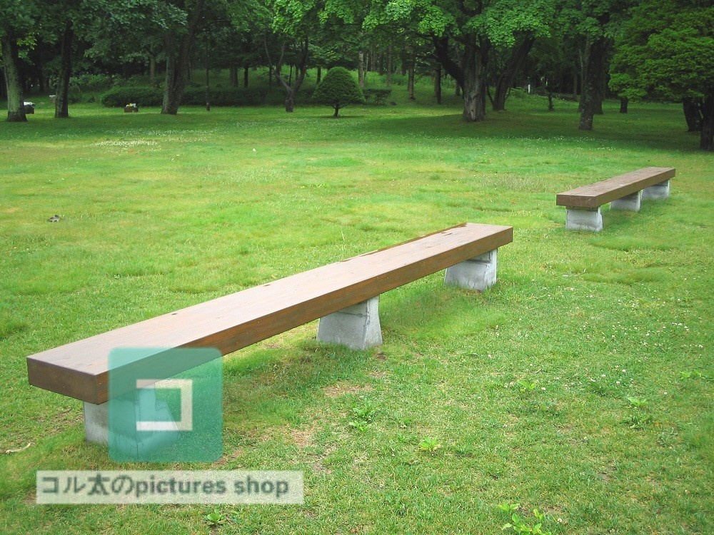 ベンチのある風景②10枚・1セット