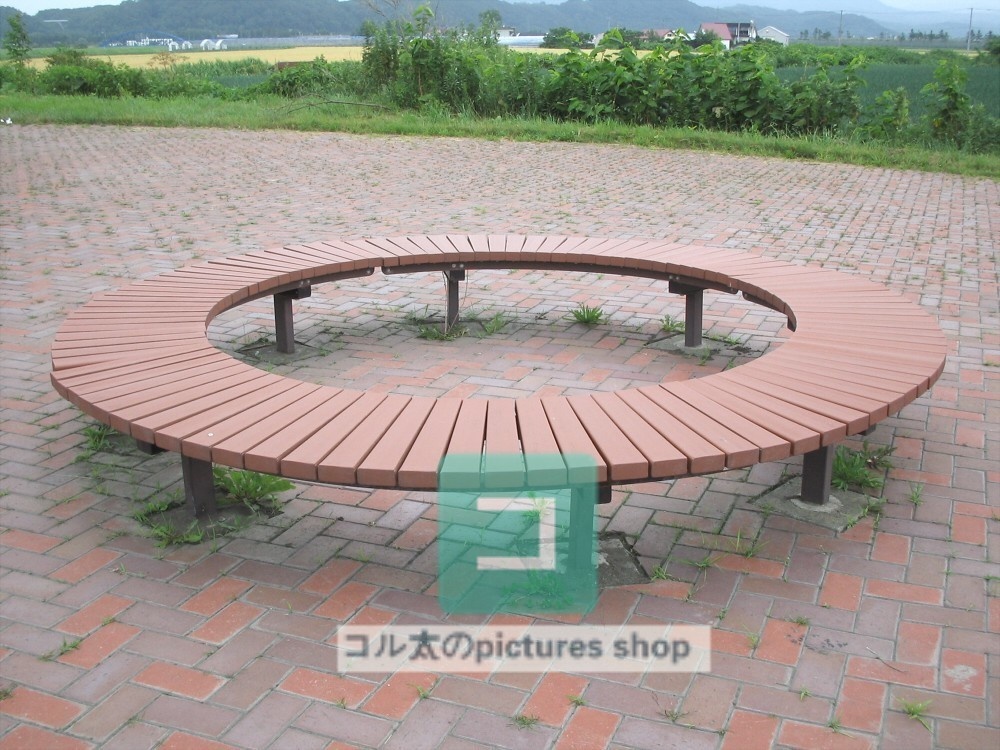 ベンチのある風景②10枚・1セット