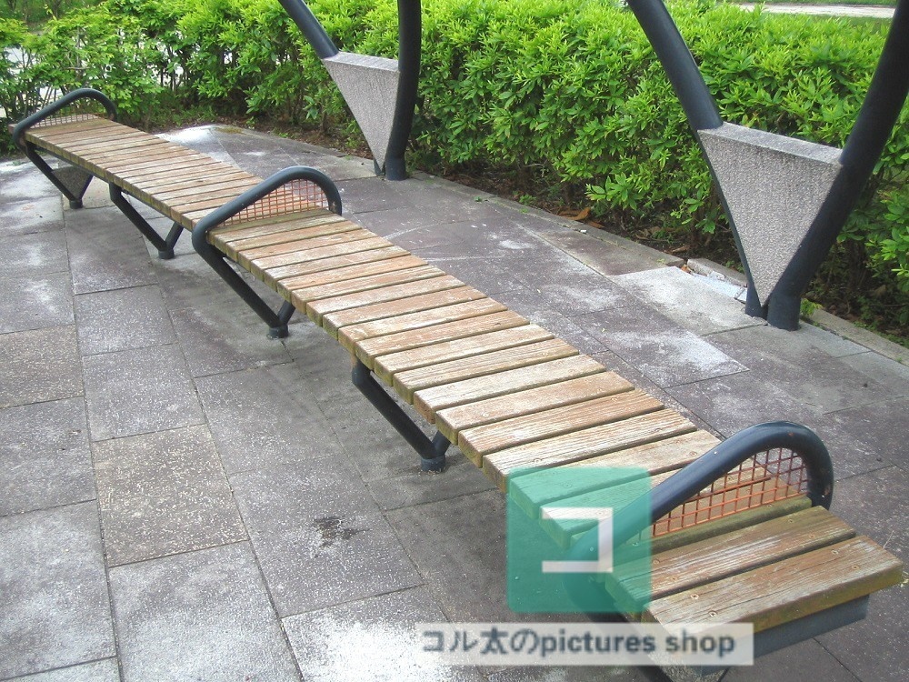 ベンチのある風景②10枚・1セット