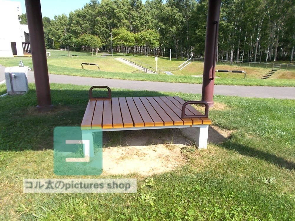 ベンチのある風景②10枚・1セット