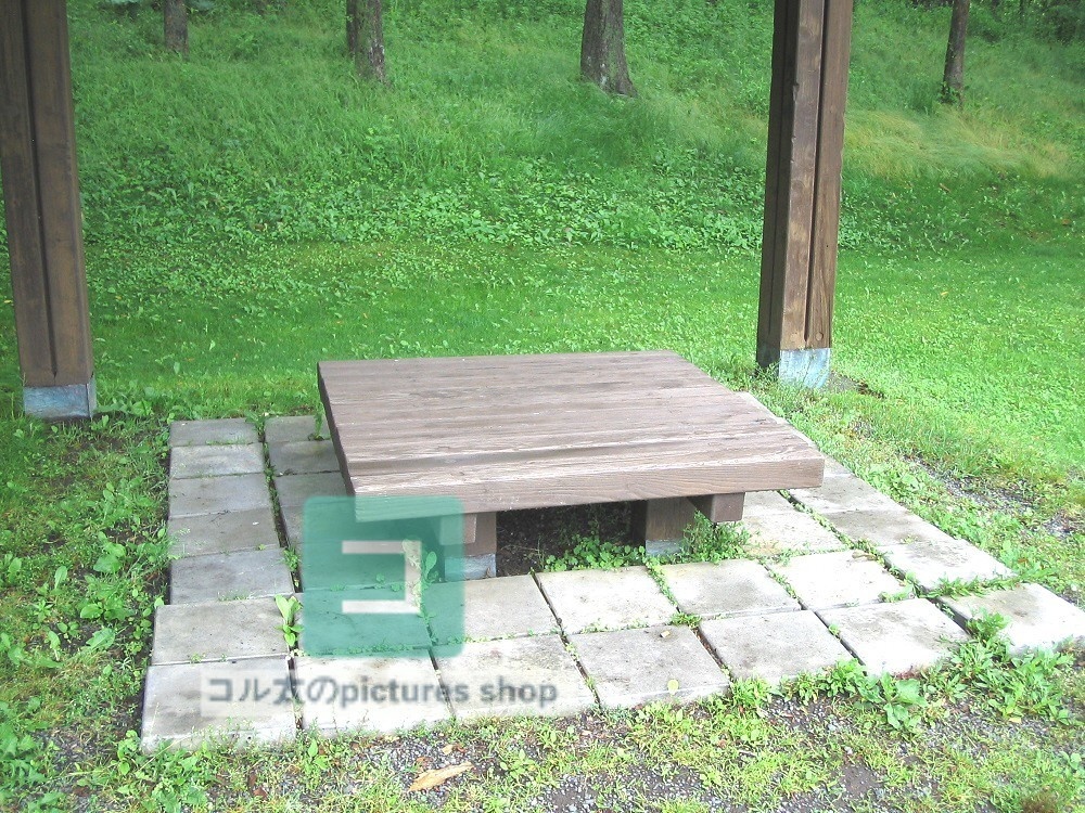 ベンチのある風景②10枚・1セット