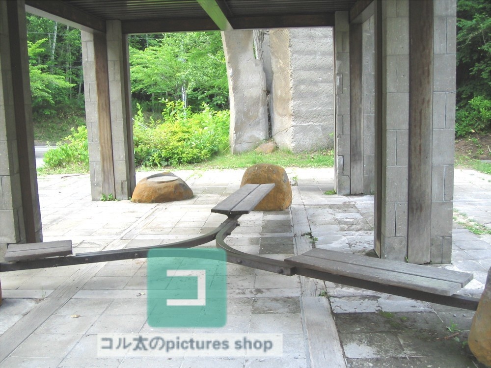 ベンチのある風景②10枚・1セット