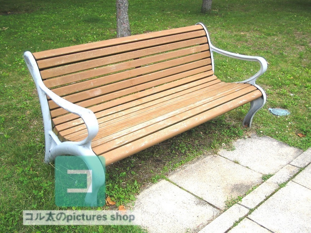 ベンチのある風景③10枚・1セット