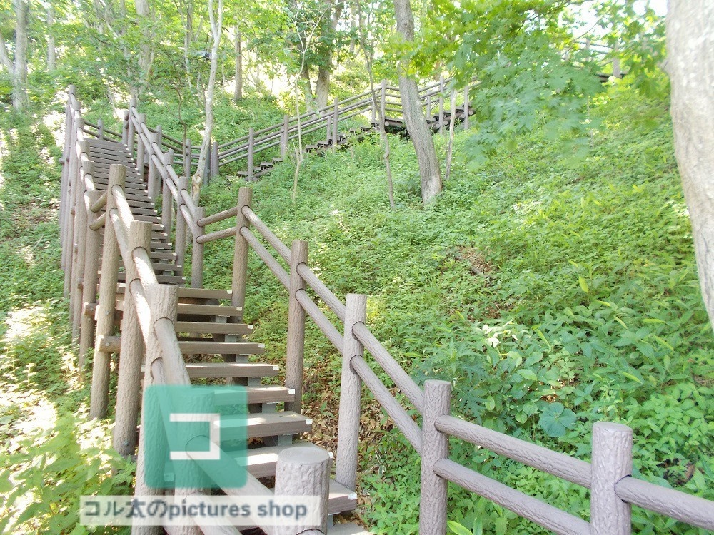 階段のある風景③10枚・1セット